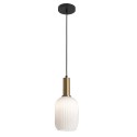 LAMPARA DE TECHO COLGANTE OPAL ORO