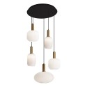 LAMPARA OPAL ORO 5L 80CM