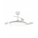VENTILADOR DC EXTRAPLANO BLANCO BROOKLYNG