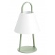 LÁMPARA DE MESA CON BATERIA LET VERDE 5W 3000K