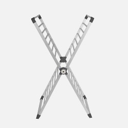 TENDEDERO ELÉCTRICO 360W MAXI, FORMA DE X DE ALUMINIO ALGARROBO