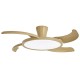 VENTILADOR DE TECHO SILENCIOSO DE MADERA QATAR