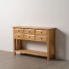 MUEBLE CONSOLA NATURAL MADERA MINDI