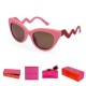 GAFAS DE SOL POLARIZADAS ROSAS "BETTER LATE THAN UGLY"