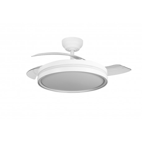 VENTILADOR DE TECHO SILENCIOSO BÁSICO BLANCO CAPITÁN