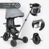 TRICICLO EVOLUTIVO PLEGABLE CON MANILLAR ALUMA KIKKABOO