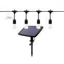 GUIRNALDA SOLAR EXTERIOR BOMBILLAS DECORATIVAS LED DOIK