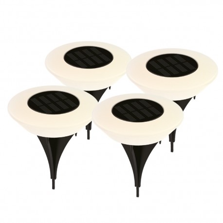 ESTACA SOLAR PARA JARDÍN RECARGABLE EXTERIOR IVATO