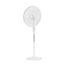 VENTILADOR DE SUELO ORIENTABLE FIJO O ROTATORIO BLANCO O NEGRO ESCUDERO