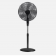 VENTILADOR DE SUELO ORIENTABLE FIJO O ROTATORIO BLANCO O NEGRO ESCUDERO