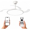 VENTILADOR DE TECHO CONTROL APP EXTRAPLANO SILENCIOSO MUMBAI