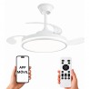 VENTILADOR DE TECHO CONTROL APP SILENCIOSO BLANCO BASICO MORAIRA