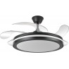 VENTILADOR DE TECHO XXL SILENCIOSO CON LUZ Y ASPAS RETRÁCTILES ESPARTA