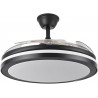 VENTILADOR DE TECHO XXL SILENCIOSO CON LUZ Y ASPAS RETRÁCTILES ESPARTA