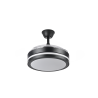 VENTILADOR DE TECHO MINI SILENCIOSO CON LUZ Y ASPAS RETRÁCTILES ESPARTA