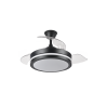 VENTILADOR DE TECHO MINI SILENCIOSO CON LUZ Y ASPAS RETRÁCTILES ESPARTA