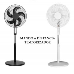 VENTILADOR DE PIE CON MANDO Y TEMPORIZADOR LIBERTY
