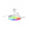 VENTILADOR DE TECHO PARA HABITACION JUVENIL CON ALTAZOZ, RGB Y CONTROL APP AURON