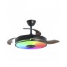VENTILADOR DE TECHO PARA HABITACION JUVENIL CON ALTAZOZ, RGB Y CONTROL APP AURON