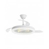 VENTILADOR DE TECHO CON ASPAS RETRÁCTILES Y LUZ POTENTE BRIBON