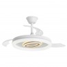 VENTILADOR DE TECHO CON ASPAS RETRÁCTILES Y LUZ POTENTE BRIBON