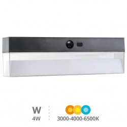 LÁMPARA SOLAR EXTERIOR PARA LA PARED LED CON SENSOR DE MOVIMIENTO Y DE NOCHE Y DIA LACONI