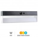 LÁMPARA SOLAR EXTERIOR PARA LA PARED LED CON SENSOR DE MOVIMIENTO Y DE NOCHE Y DIA LACONI
