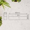 LÁMPARA SOLAR EXTERIOR PARA LA PARED LED CON SENSOR DE MOVIMIENTO Y DE NOCHE Y DIA LACONI