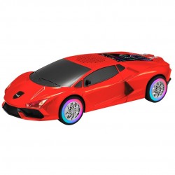 RADIO ALTAVOZ MULTIMEDIA INALAMBRICO LAMBORGINI ROJO