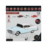 COCHE RADIO ALTAVOZ PONTIAC AZUL CON LED INALAMBRICO