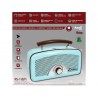 RADIO VINTAGE CON ASA DIAL ANALOGICO AÑOS 60