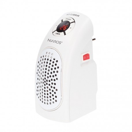 MINI CALEFACTOR ENCHUFE SIN CABLES BARDEI 400W