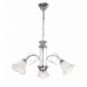 LAMPARA DE TECHO CROMO MARSELLA 3 luces cromada