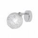 LÁMPARA DE PARED APLIQUE ROLO 1 LUZ CROMO