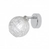 LÁMPARA DE PARED APLIQUE ROLO 1 LUZ CROMO